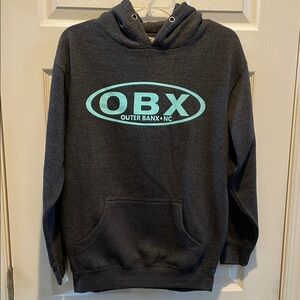 OBX Outer Banks NC Unisex Hoodie - Black - Size S